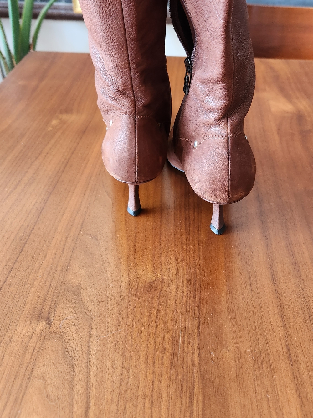 Prada Vintage Leather Boots - Picture 13 of 14